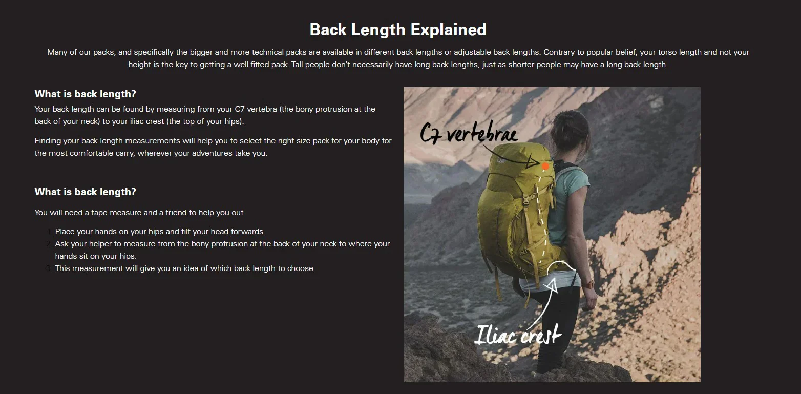 Lowe Alpine Women's Cerro Torre ND60:80 Pack Dark Slate S/M - Image 3