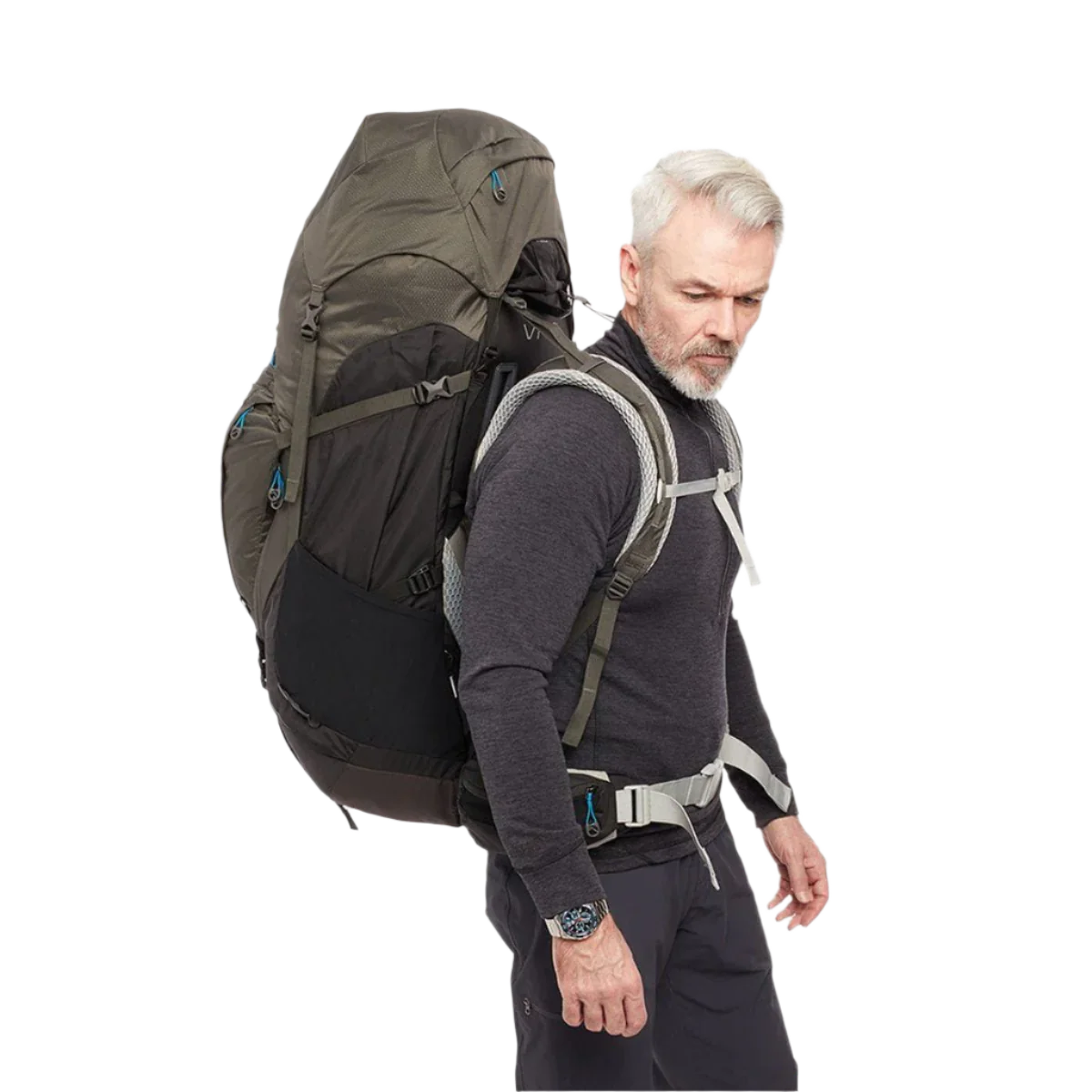 Lowe Alpine Men's Cerro Torre 65:85 Pack Black/Greyhound - Large / XL - Image 3