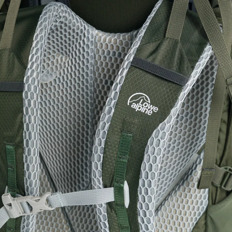 Lowe Alpine Men's Cerro Torre 65:85 Pack Dark Olive - Large/XL - Image 6