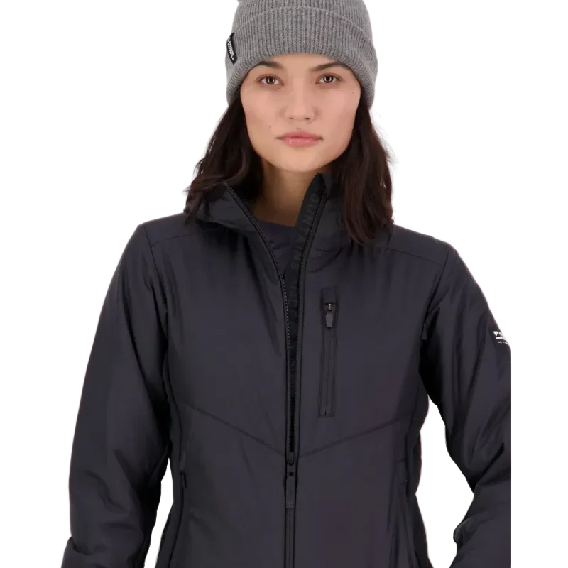Mons Royale Arete Women's Merino Insulated Hooded Jacket - XS - Image 5