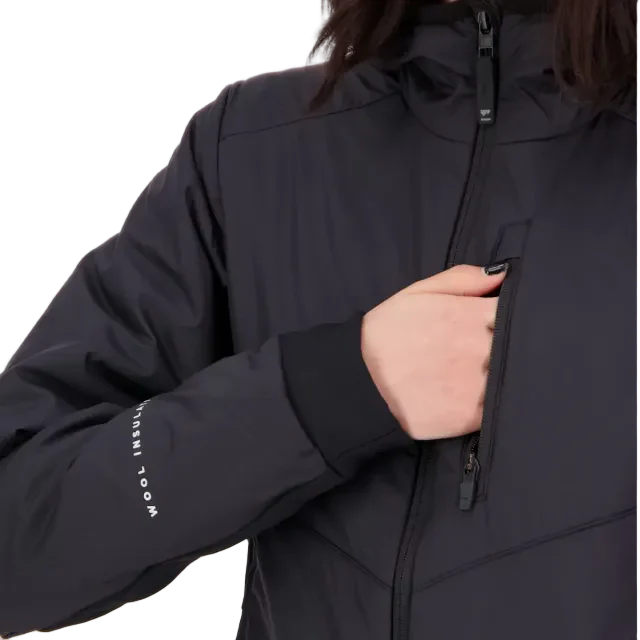 Mons Royale Arete Women's Merino Insulated Hooded Jacket - XS - Image 7