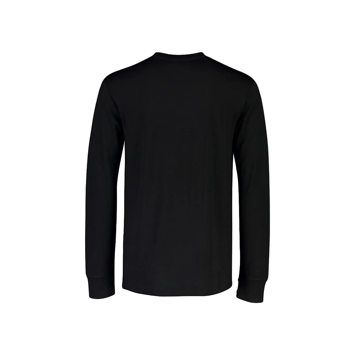 Mons Royale Unisex Yotei Merino Long Sleeve - Black - Image 4