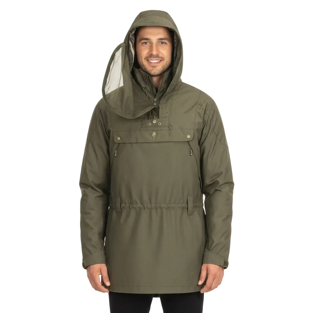 PINEWOOD® Mens Tikaani TC Dry Oilskin Stretch Anorak - Image 3