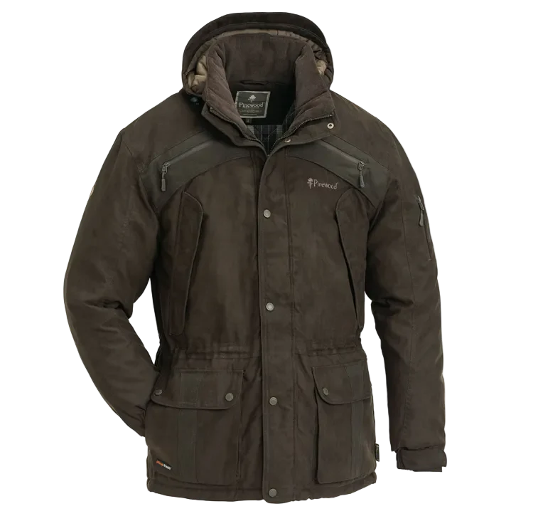 Pinewood Abisko Jacket Suede Brown - Small