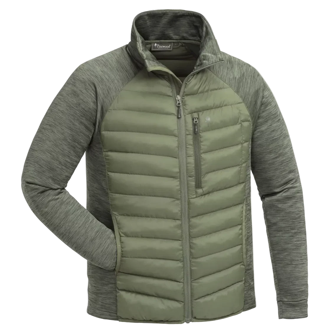 Pinewood Abisko Men's Hybrid Fleece Jacket Clover Green - Small