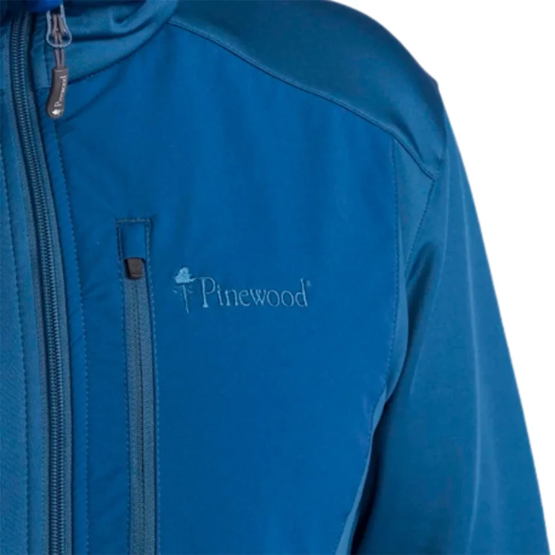 Pinewood Brenton Men's Power Fleece Aqua blue - Image 5