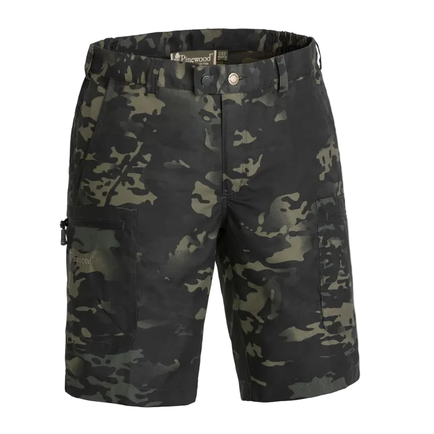 Pinewood Caribou Camo Men's Shorts Black Jungle