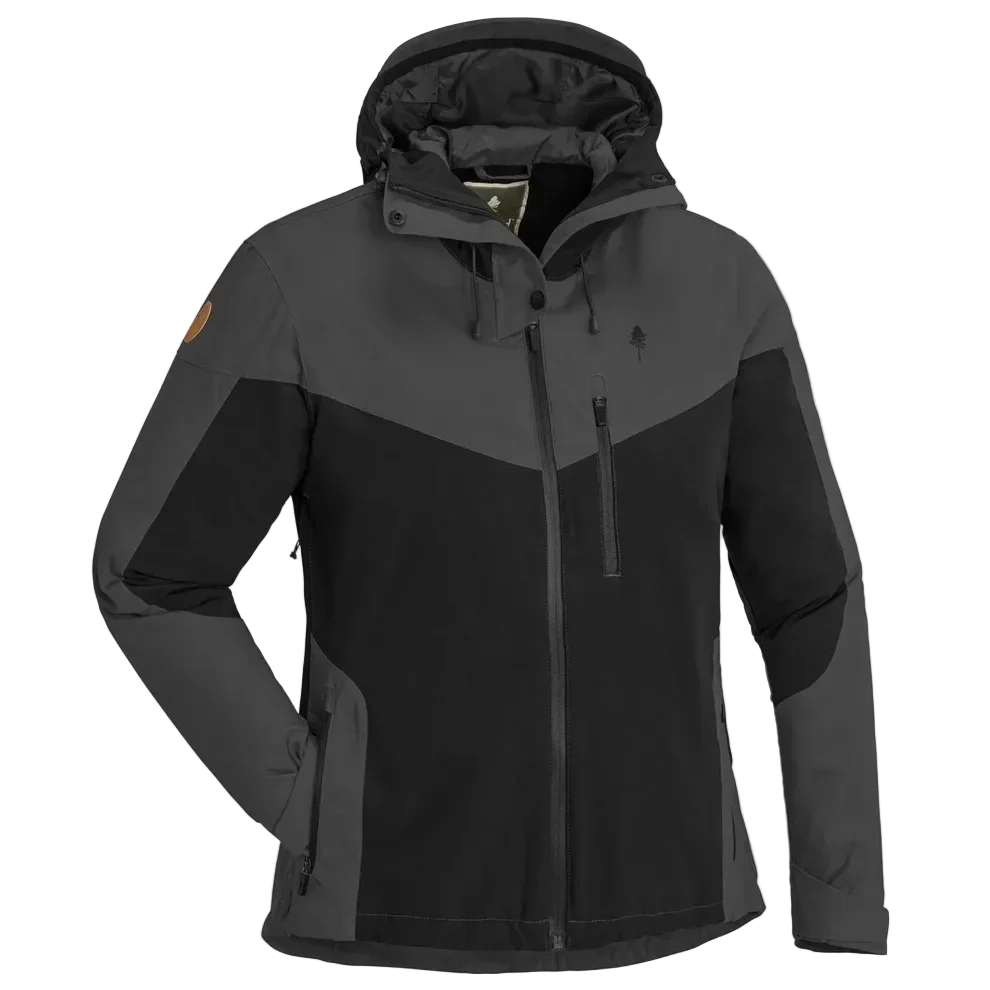 Pinewood Finnveden Hybrid Extreme Women's Jacket Black/Dark Anthracite - Medium