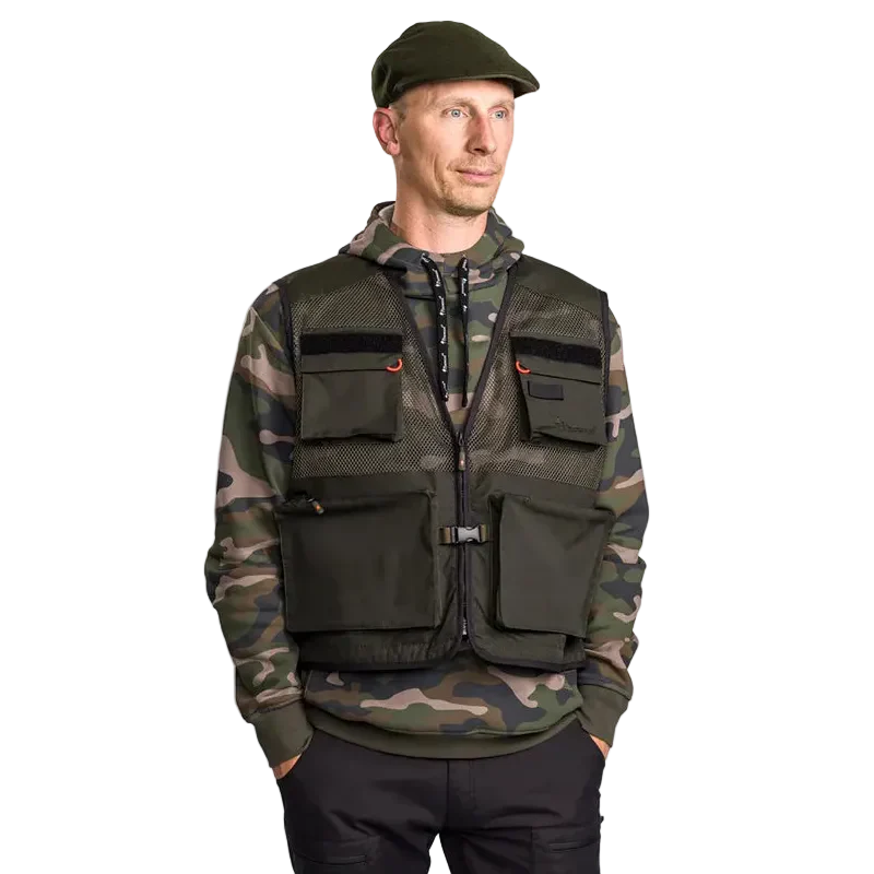 PINEWOOD Active Fishing Vest – Dark Green