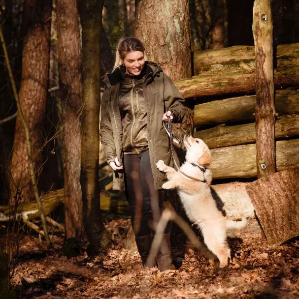 Pinewood Frazer Women's Softshell Fleece Jacket - Camo - Image 2
