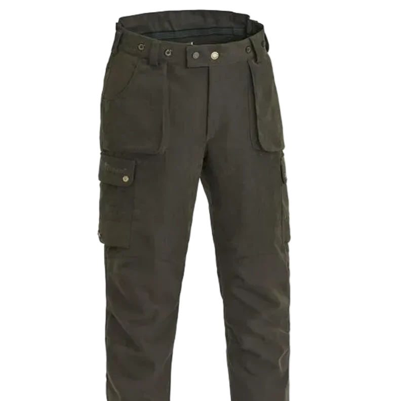 Pinewood Prestwick Exclusive Men's Pants Suede Brown - Image 2