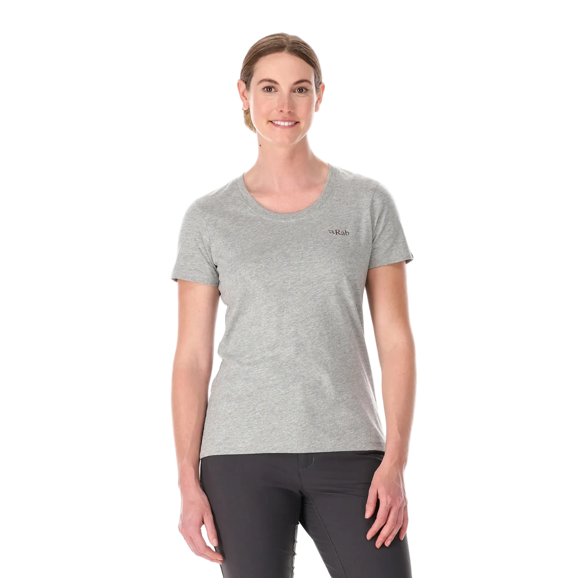 Rab Stance Mountain Peak Women's Organic Tee Grey