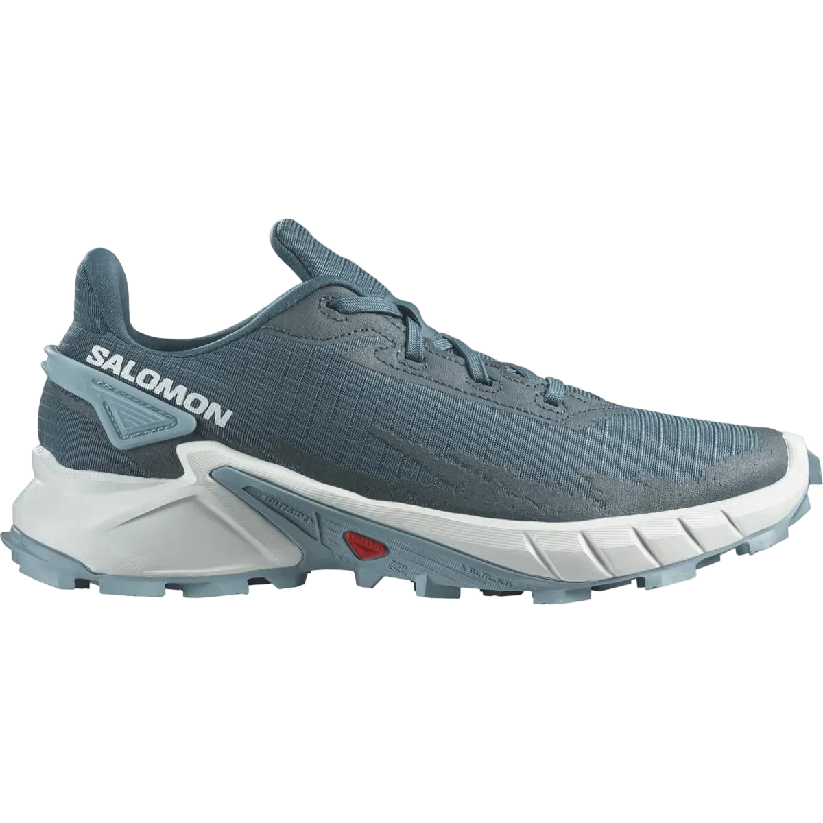 Salomon Alphacross 4 Women's Shoe-Stargazer White Stone Blue-5.5