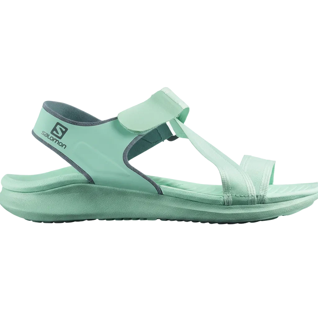 Salomon Vaya Glow Women's Shoe-Spray Stormy Weather Yucca-5.5