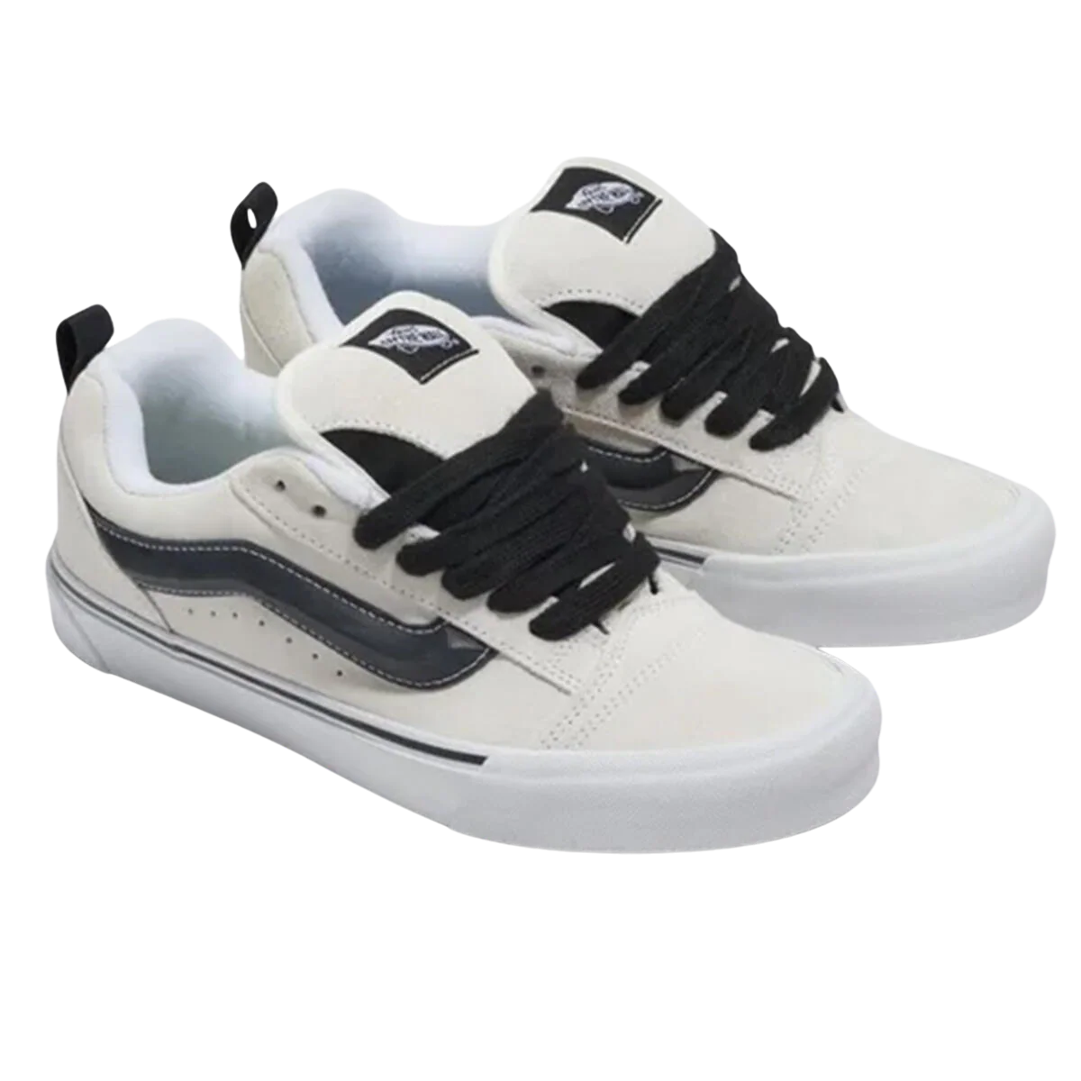 Vans Knu Skool Suede Men's Shoe White/Black